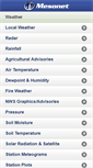 Mobile Screenshot of m.mesonet.org